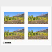 Sticker Rectangulaire Paysage du parc national Teide à Tenerife (Feuille)