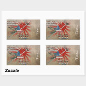 Sticker Rectangulaire Pearl Habor 7 décembre 1941 (Feuille)