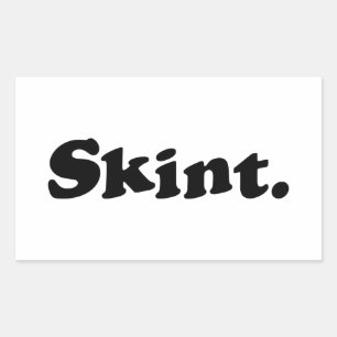Sticker Rectangulaire Peau.