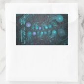 Sticker Rectangulaire Peau Alien 001 (Sac)