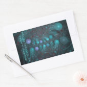 Sticker Rectangulaire Peau Alien 001 (Enveloppe)