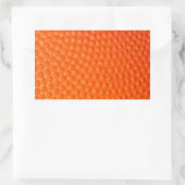 Sticker Rectangulaire Peau de fermeture du basket-ball (Sac)