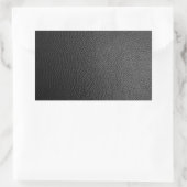 Sticker Rectangulaire Peau de serpent noire (Sac)