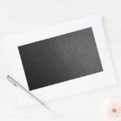 Sticker Rectangulaire Peau de serpent noire (Enveloppe)