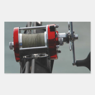 Sticker Rectangulaire Pêche terminée