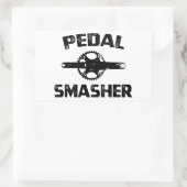 Sticker Rectangulaire Pedal Smasher (Sac)