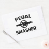 Sticker Rectangulaire Pedal Smasher (Enveloppe)