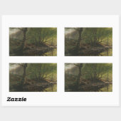 Sticker Rectangulaire Peder Monsted - Broche claire (Feuille)