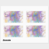 Sticker Rectangulaire Pegatina puedes hacerlo  (Feuille)