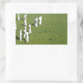 Sticker Rectangulaire Pelouse Bowls Angleterre (Sac)