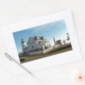 Sticker Rectangulaire Pemaquid point Lighthouse 11 (Enveloppe)