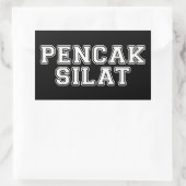 Sticker Rectangulaire Pencak Silat (Sac)