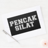 Sticker Rectangulaire Pencak Silat (Enveloppe)