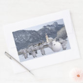 Sticker Rectangulaire Pengphants doux (Enveloppe)