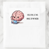 Sticker Rectangulaire Pensez (Sac)