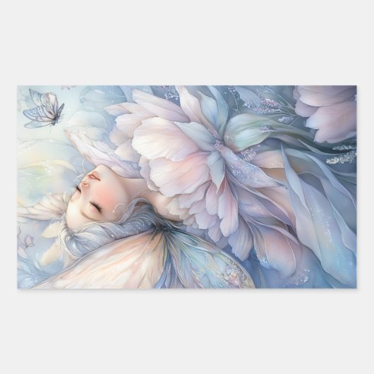 Sticker Rectangulaire Peony Of The Dawn (Devant)