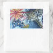 STICKER RECTANGULAIRE PERCEVATION ET VISION DU SAINT-GRAIL (Sac)