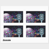 Sticker Rectangulaire Performance Disco (Feuille)