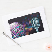 Sticker Rectangulaire Performance Disco