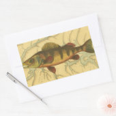 Sticker Rectangulaire Perle jaune sur la carte (Enveloppe)