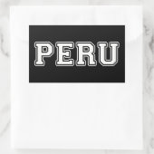 Sticker Rectangulaire Pérou (Sac)