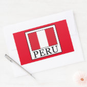 Sticker Rectangulaire Pérou (Enveloppe)