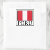 Sticker Rectangulaire Pérou (Sac)