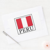 Sticker Rectangulaire Pérou (Enveloppe)