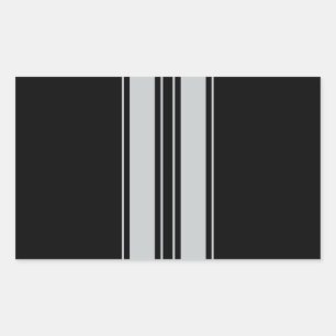 Sticker Rectangulaire Personnaliser de clic pour changer le gris en