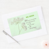 Sticker Rectangulaire Personnaliser, Merci de jour de reconnaissance de  (Enveloppe)