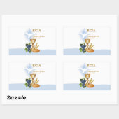 Sticker Rectangulaire Personnaliser, RCIA Félicite le sacrement catholiq (Feuille)
