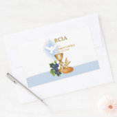 Sticker Rectangulaire Personnaliser, RCIA Félicite le sacrement catholiq (Enveloppe)