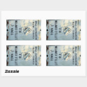 Sticker Rectangulaire Petit Compton, RI Signal Fondé (Feuille)