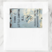 Sticker Rectangulaire Petit Compton, RI Signal Fondé (Sac)