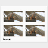 Sticker Rectangulaire Pfft (Feuille)