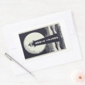 Sticker Rectangulaire Phare de Bodie Island North Carolina Moon (Enveloppe)