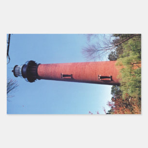 Sticker Rectangulaire Phare de Currituck