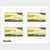 Sticker Rectangulaire Phare de Duncansby Head (Feuille)