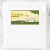 Sticker Rectangulaire Phare de Duncansby Head (Sac)