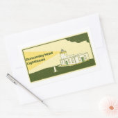 Sticker Rectangulaire Phare de Duncansby Head (Enveloppe)