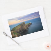 Sticker Rectangulaire Phare de Neist Point sur Skye au coucher du soleil (Enveloppe)