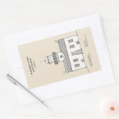 Sticker Rectangulaire Phare de Old Point Loma - Californie - SBD (Enveloppe)