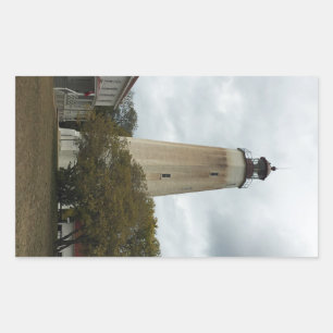 Sticker Rectangulaire Phare de Sandy Hook