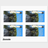 Sticker Rectangulaire Phare Key West, Floride (Feuille)