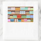 Sticker Rectangulaire Pharmacie (Sac)