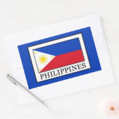 Sticker Rectangulaire Philippines (Enveloppe)
