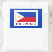 Sticker Rectangulaire Philippines (Sac)