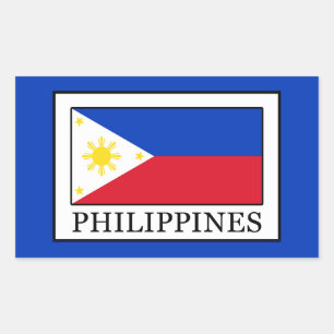 Sticker Rectangulaire Philippines