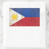 Sticker Rectangulaire Philippines (Sac)