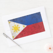 Sticker Rectangulaire Philippines (Enveloppe)